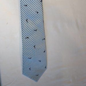 Banana Republic Blue/White Slim L: 58 1/2